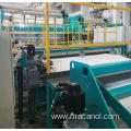 Biaxial warp knitting machine